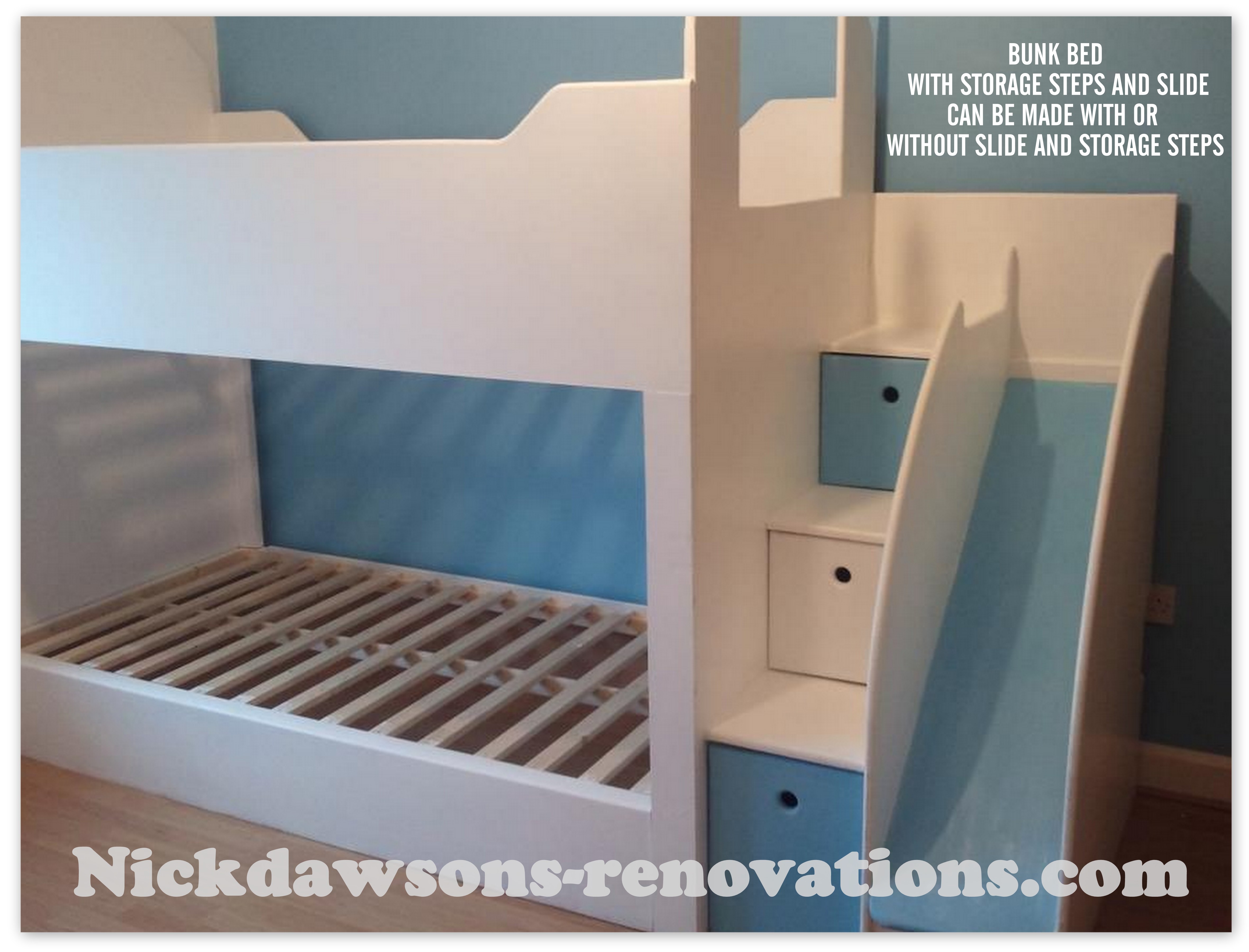 CHILDRENS STORAGE BEDS, BESPOKE CHILDRENS BEDS